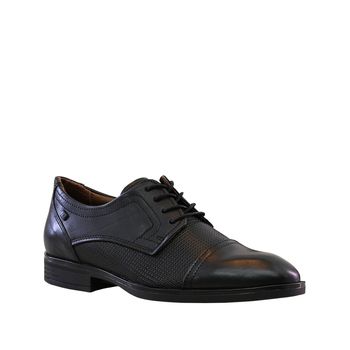 Sapato-Social-Preto-Texturizado-|-Pegada-Tamanho--39---Cor--PRETO-0